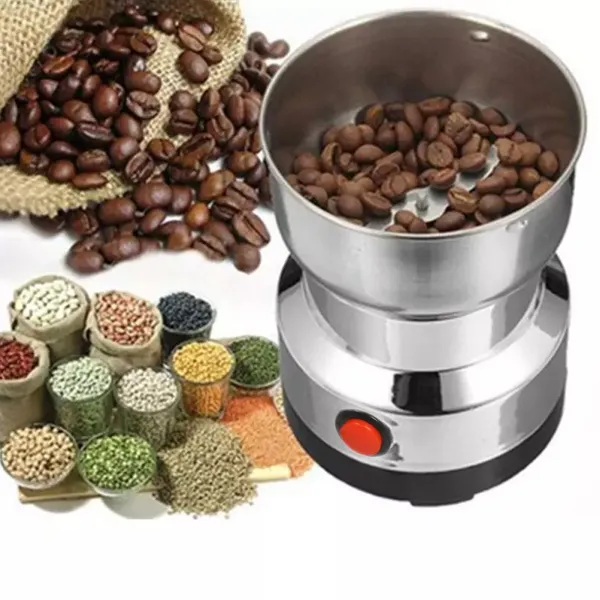Silver_Multifunction_Grinder_Machine_Electric_Cereals_Grain_Mill_Spice_Herbs_Grinding_Machine_Tool_Stainless_Steel_Electric_Coffee_Bean_For_Home_Default_Title